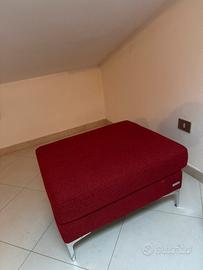 Poltrone + Pouf  Poltrone Sofà - rosso - come nuo