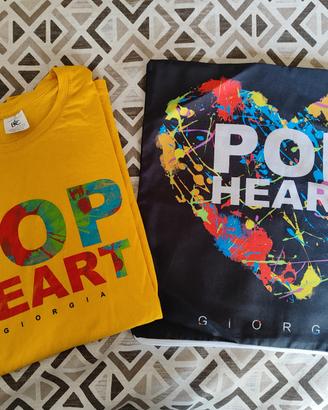 t-shirt e sacca Giorgia Pop Heart 