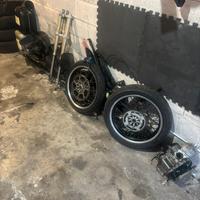 Pezzi di ricambio hm 50 forcelle vendute