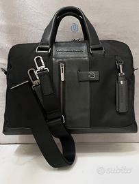 Borsa tracolla cartella piquadro nera