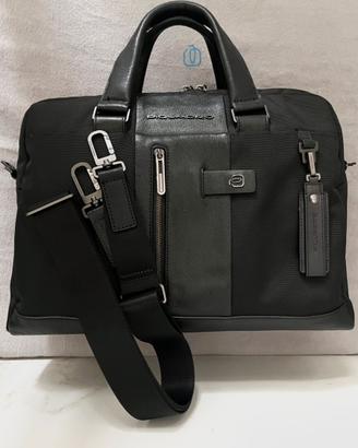 Borsa tracolla cartella piquadro nera