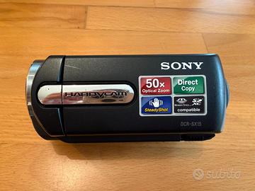 Sony Handycam DCR-SX15E – SD/SDHC – come nuova