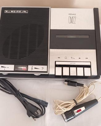 Registratore a cassette Lesa Renas CM22 vintage