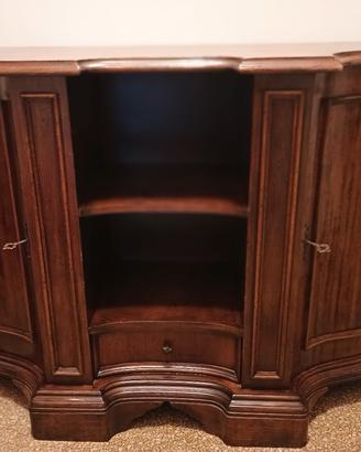 Credenza bassa / Mobile consolle classico sagomato