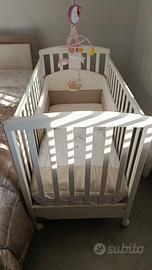 Culla Foppapedretti bianca in buone condizioni