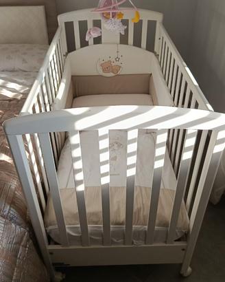 Culla Foppapedretti bianca in buone condizioni