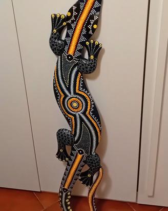 Geco da parete in legno