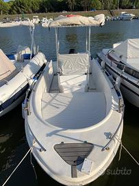 Barca 40 cv con carrello