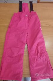 pantaloni sci bambina