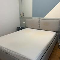 Letto matrimoniale contenitore IKEA
