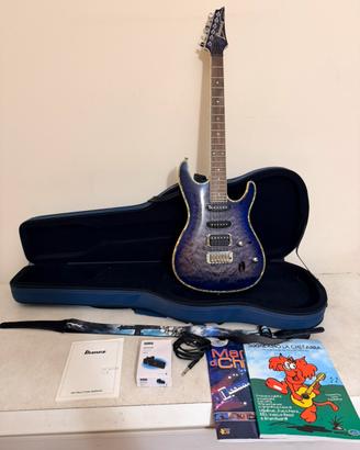 Chitarra elettrica Ibanez SA360QM TLB