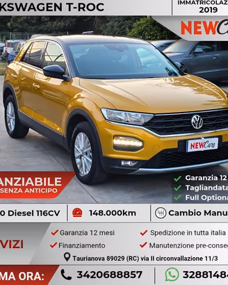 Volkswagen T-Roc 1.6 TDI SCR Business BlueMotion T