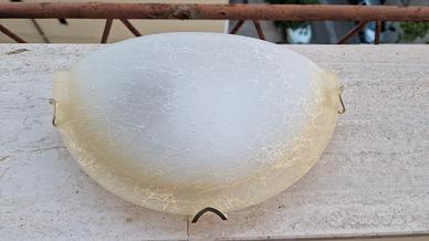 Applique da parete in vetro stile classico