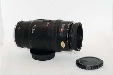 obiettivo zoom Canon EOS EF 70-210mm F4 costante 