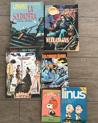 Milo Manara Lazarus led i giganti dell'avventura