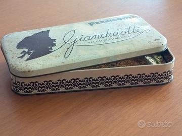 Scatola latta Pernigotti vintage