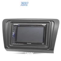 CORNICE NERA PER AUTORADIO 2-DIN PER SKODA OCTAVIA