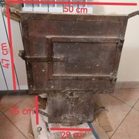Sportello per forno a legna