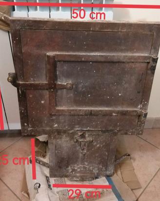 Sportello per forno a legna