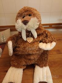 Peluche Tricheco Trudi vintage anni 90