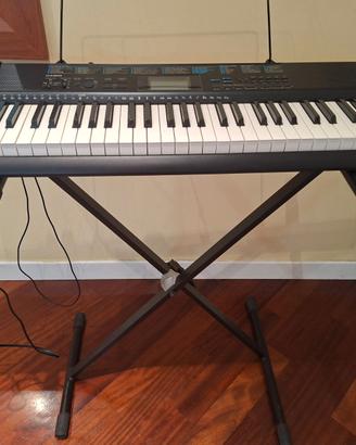 TASTIERA CASIO CTK-1200 CON SUPPORTO
