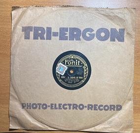 Disco 78 giri FONIT