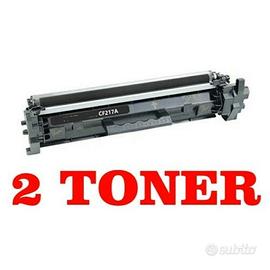 2 TONER COMPATIBILI HP Pro M102W,M130NW,ECC. CF217