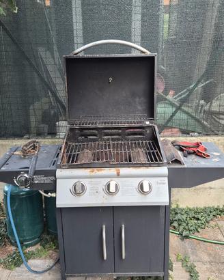 barbecue a gas 3 fuochi – da sistemare