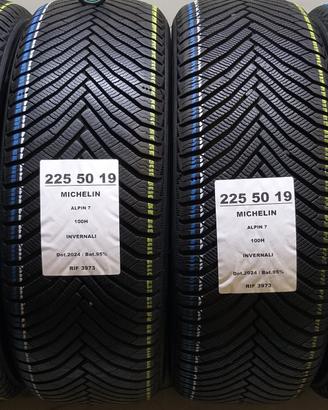 4 GOMME 225 50 19 MICHELIN 2024 INV RIF3973
