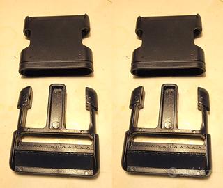 Fibbie in plastica per zaini cm 5