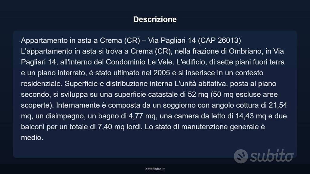 Appartamento – Crema, Ombriano - Vista 4