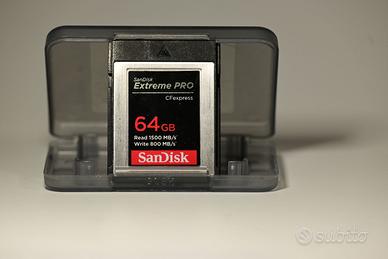  SanDisk-Extreme Pro-CF Express 64GB Classe B