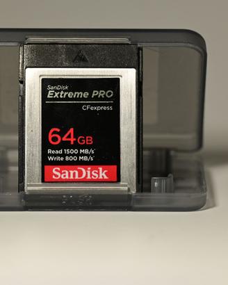  SanDisk-Extreme Pro-CF Express 64GB Classe B