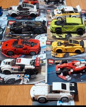 Macchine da corsa collezione lego