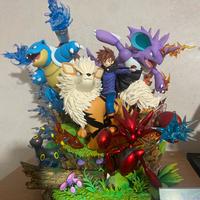 Statua pokemon team gary oak EGG studio