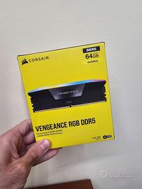 Corsair Vengeance RGB ddr5 RAM 64GB (2x32GB)