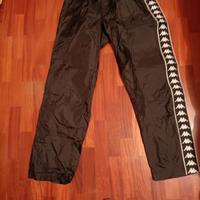 Pantaloni impermeabili neri Kappa