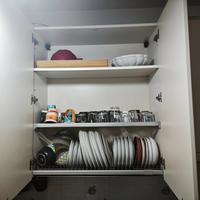 Cucina usata ben tenuta