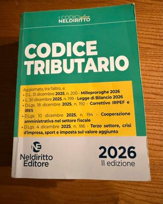 Codice Tributario 2026
