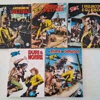 lotto 5 fumetti tex 