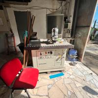 Bordatrice per legno con vasca colla