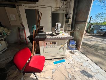 Bordatrice per legno con vasca colla