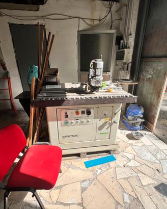 Bordatrice per legno con vasca colla