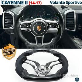 VOLANTE Sportivo per Porsche Cayenne 2 Base Piatta
