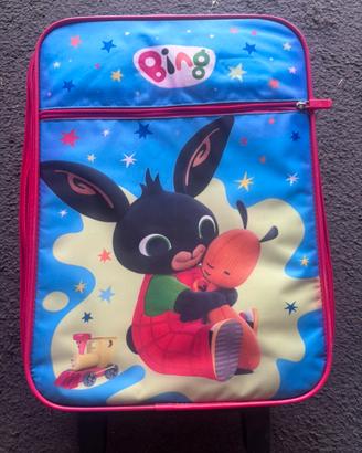 Valigia trolley Bing per bambini