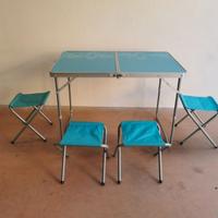 Tavolino pieghevole campeggio