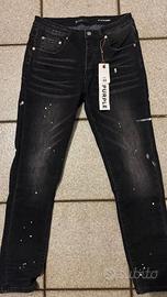 jeans purple