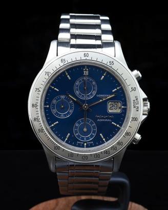 Longines Admiral Cronograph 40mm blu dial L3.601.4