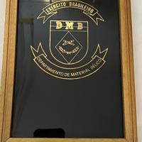 Raro cimelio Emblema Esercito Brasiliano DMB
