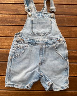 Salopetta denim
